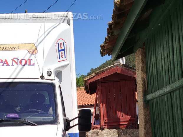 camión en zonas estrechas.