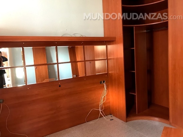 montaje vestidor mas cama 