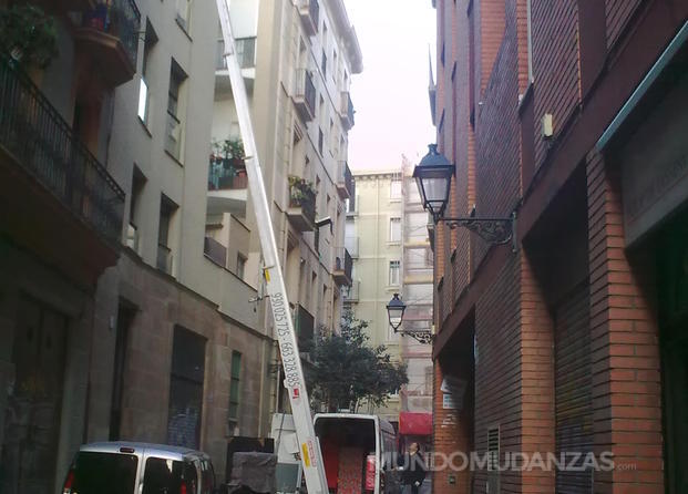 Carrer Santa Madrona, en 